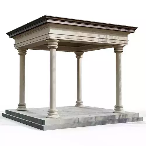 Gazebo 011 3D model