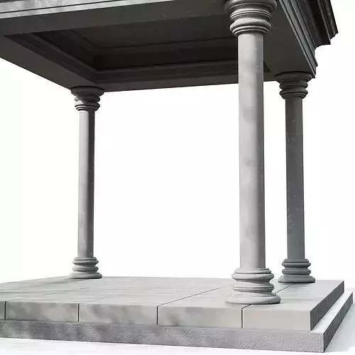 Gazebo 011 3D model 7