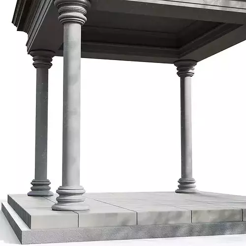Gazebo 011 3D model 6