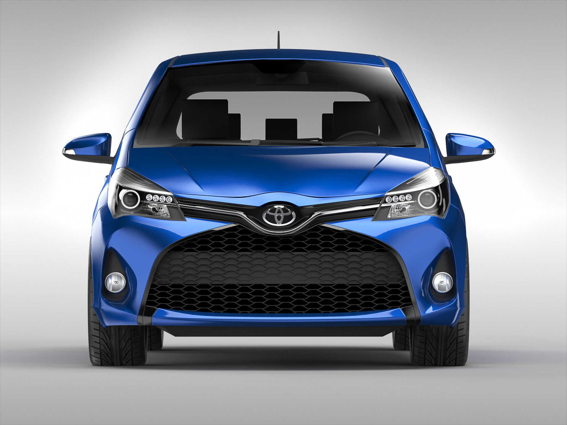 Toyota Yaris 2015  3D model_1