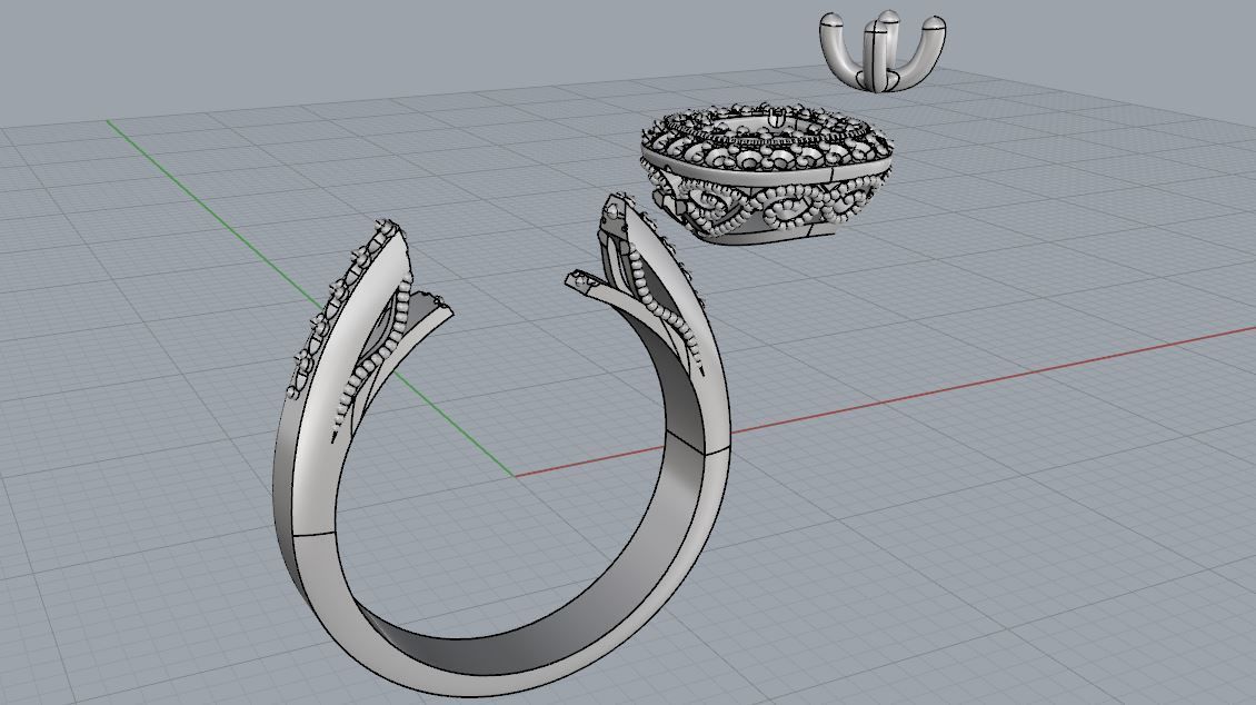 PDI-119 Ring 3D print model_3