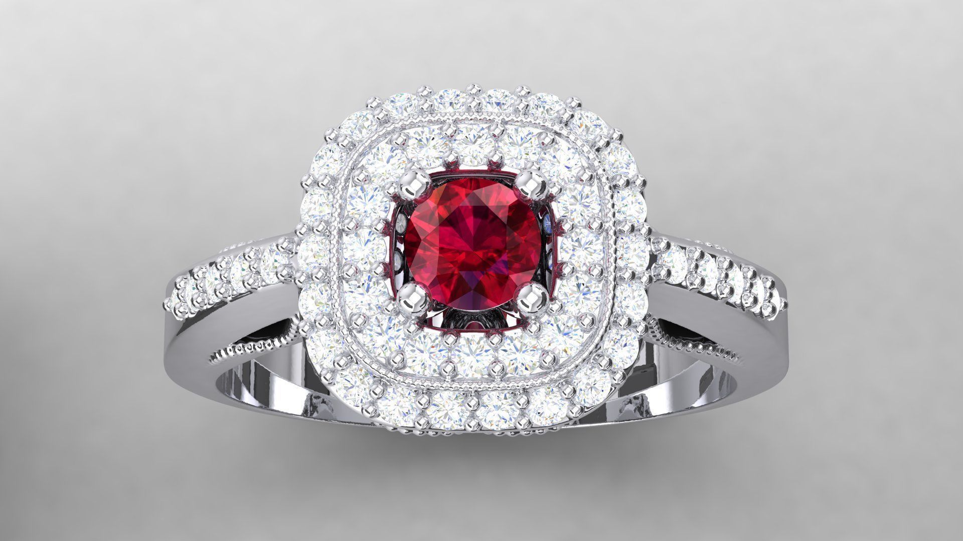 PDI-119 Ring 3D print model_1