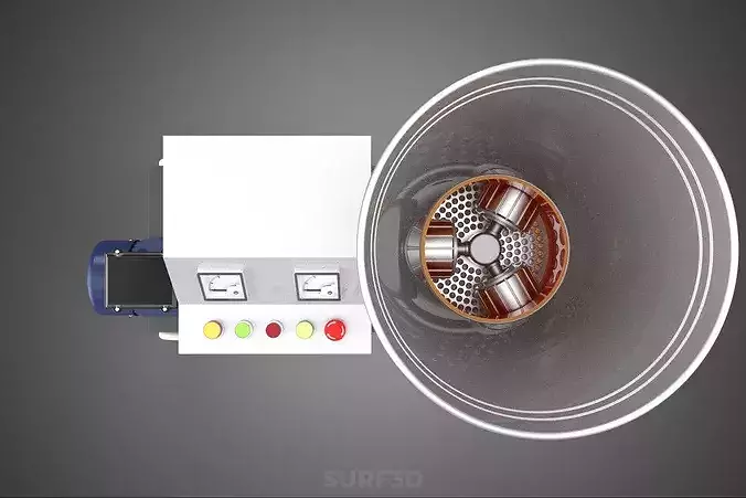AUTO CONTROL PANEL BOX ELECTRIC PELLET PRESS MILL MAKING MACHINE 3D model 2