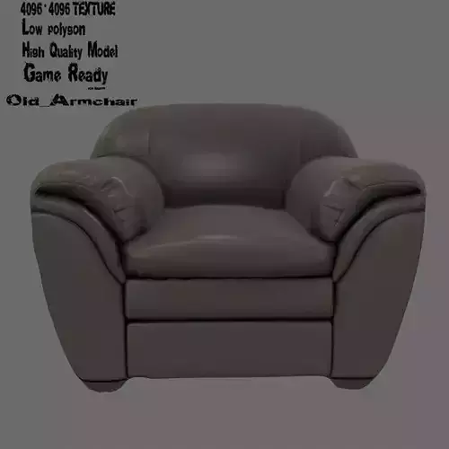 Armchair leather chair