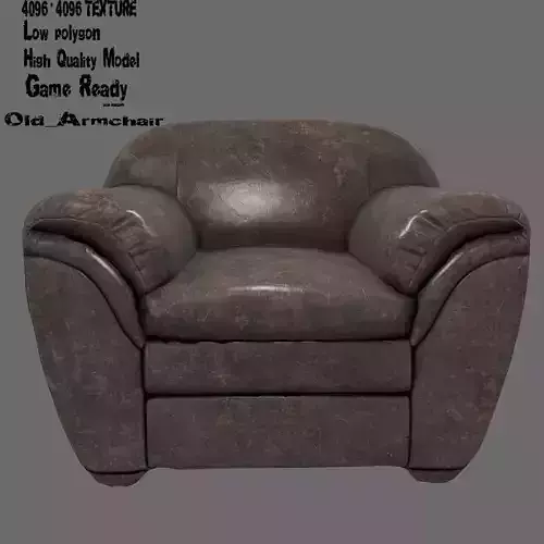 Armchair leather chair