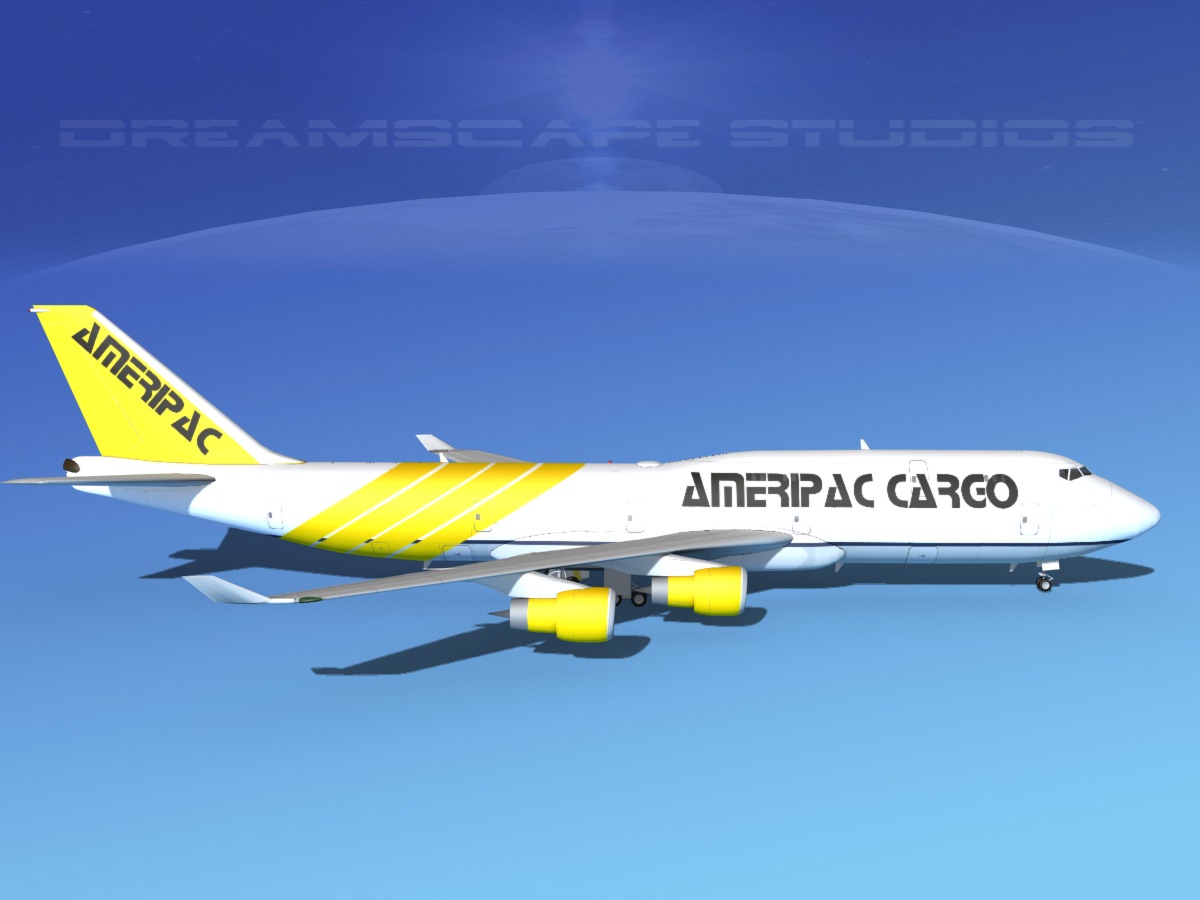 Boeing 747-8I AmeriPAc Cargo 3D model_1
