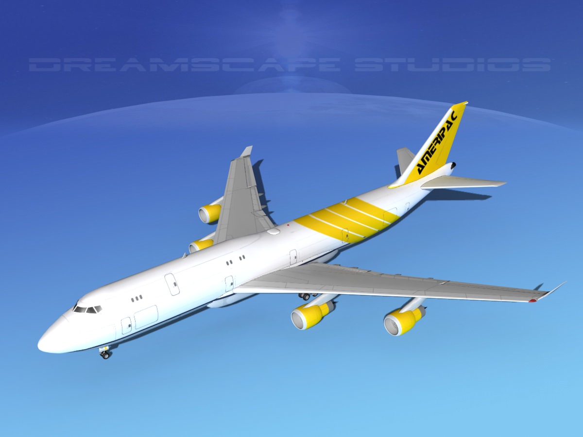 Boeing 747-8I AmeriPAc Cargo 3D model_7