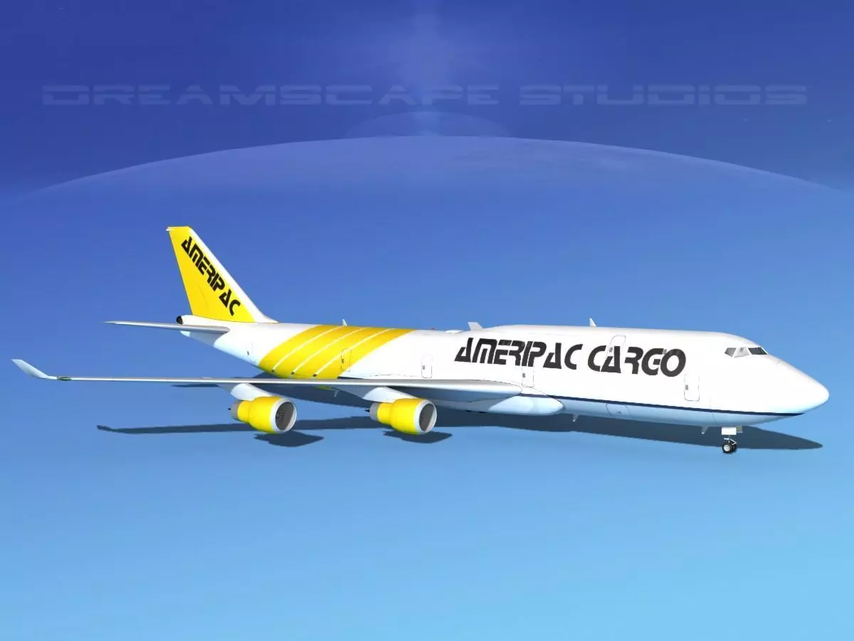 Boeing 747-8I AmeriPAc Cargo 3D model_0