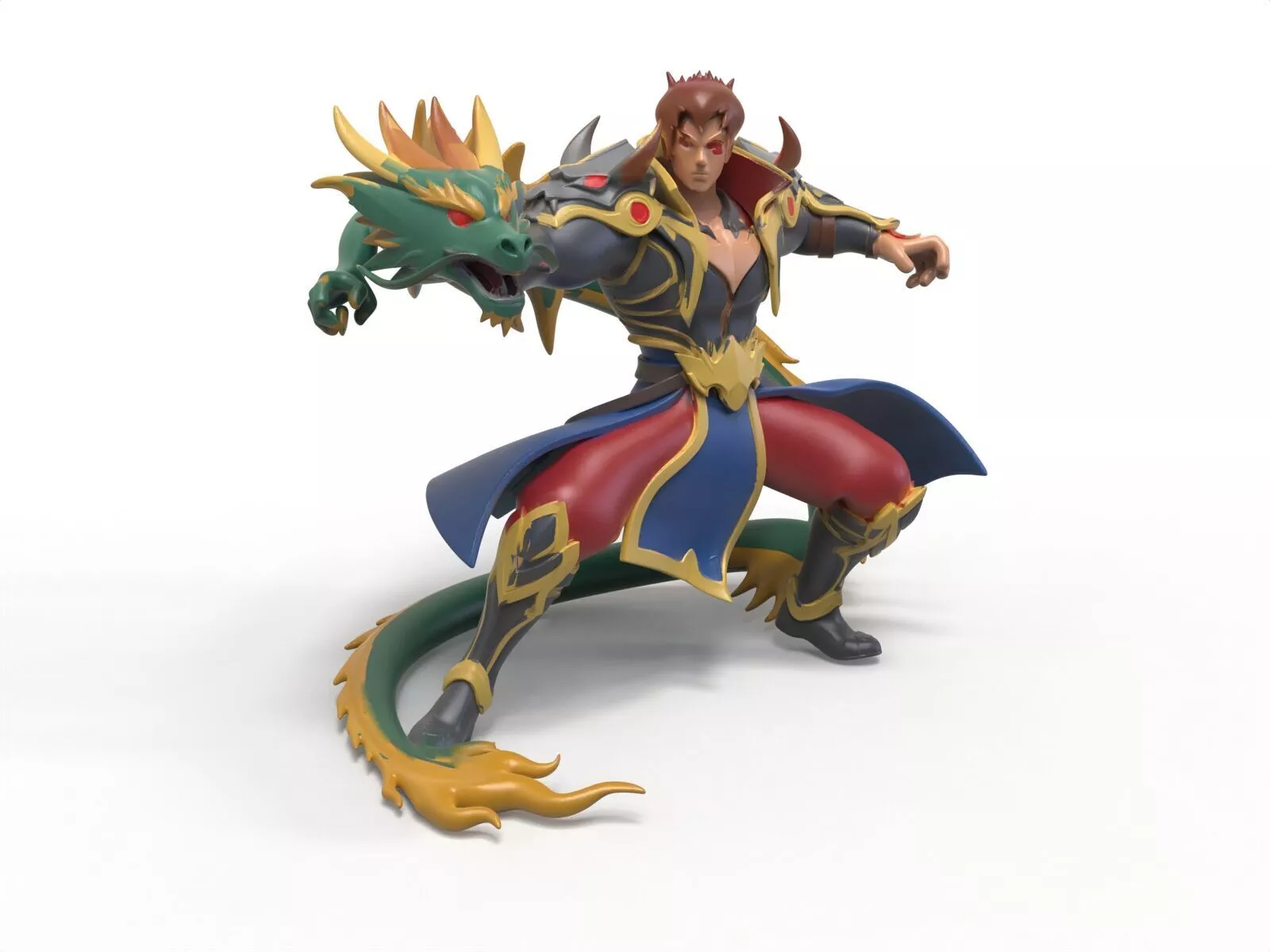 Yu Zhong Mobile Legends 3D Model 3D print model
