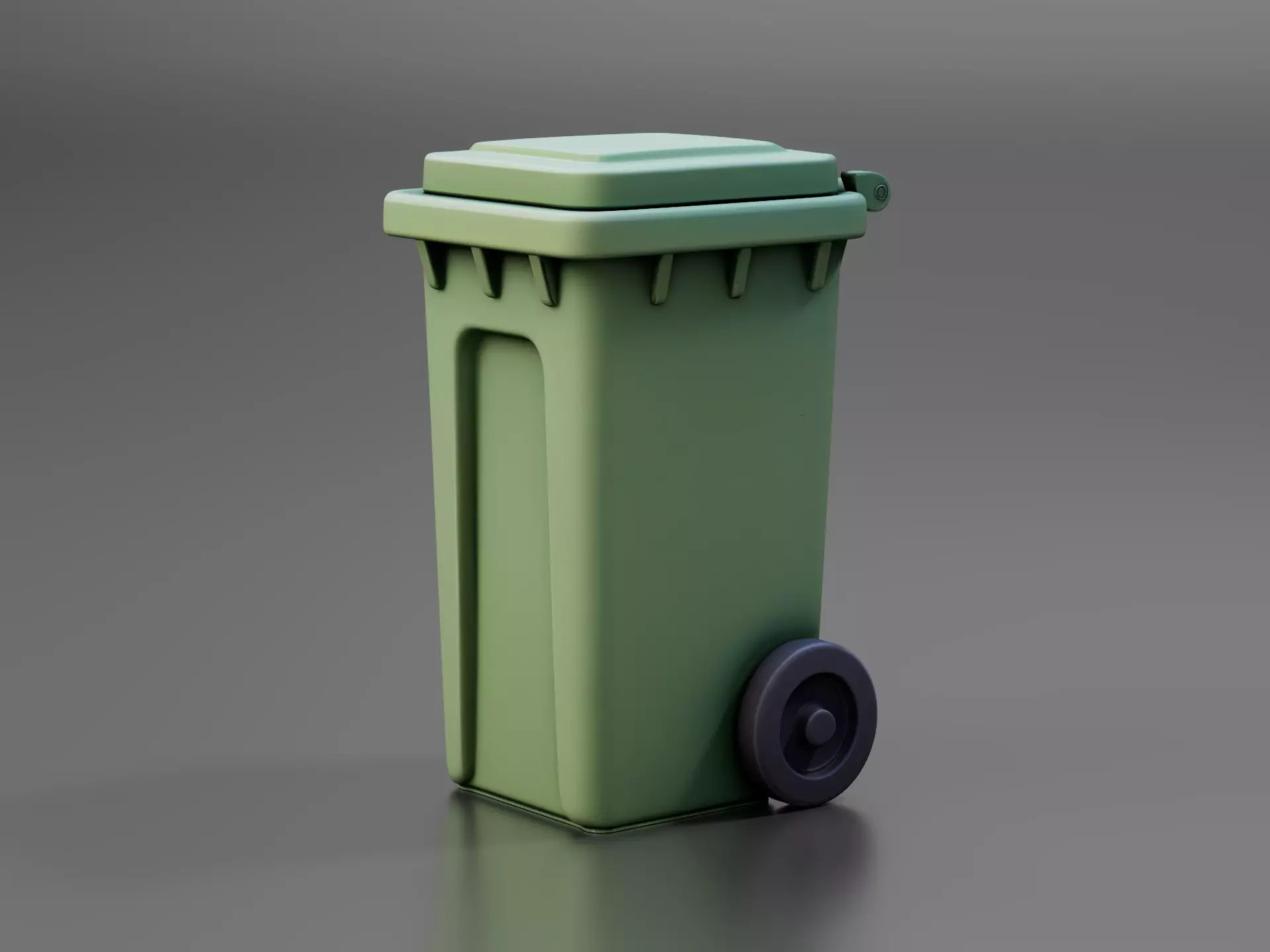 Trash Bin 3D print model