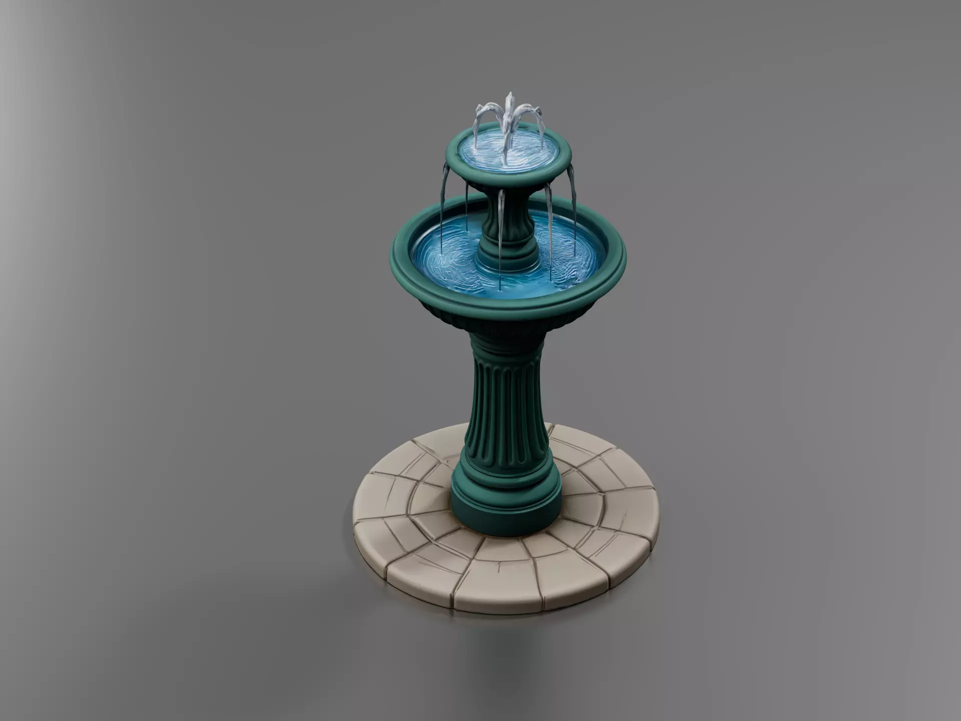 Drinking Fountain 01 3D print model
