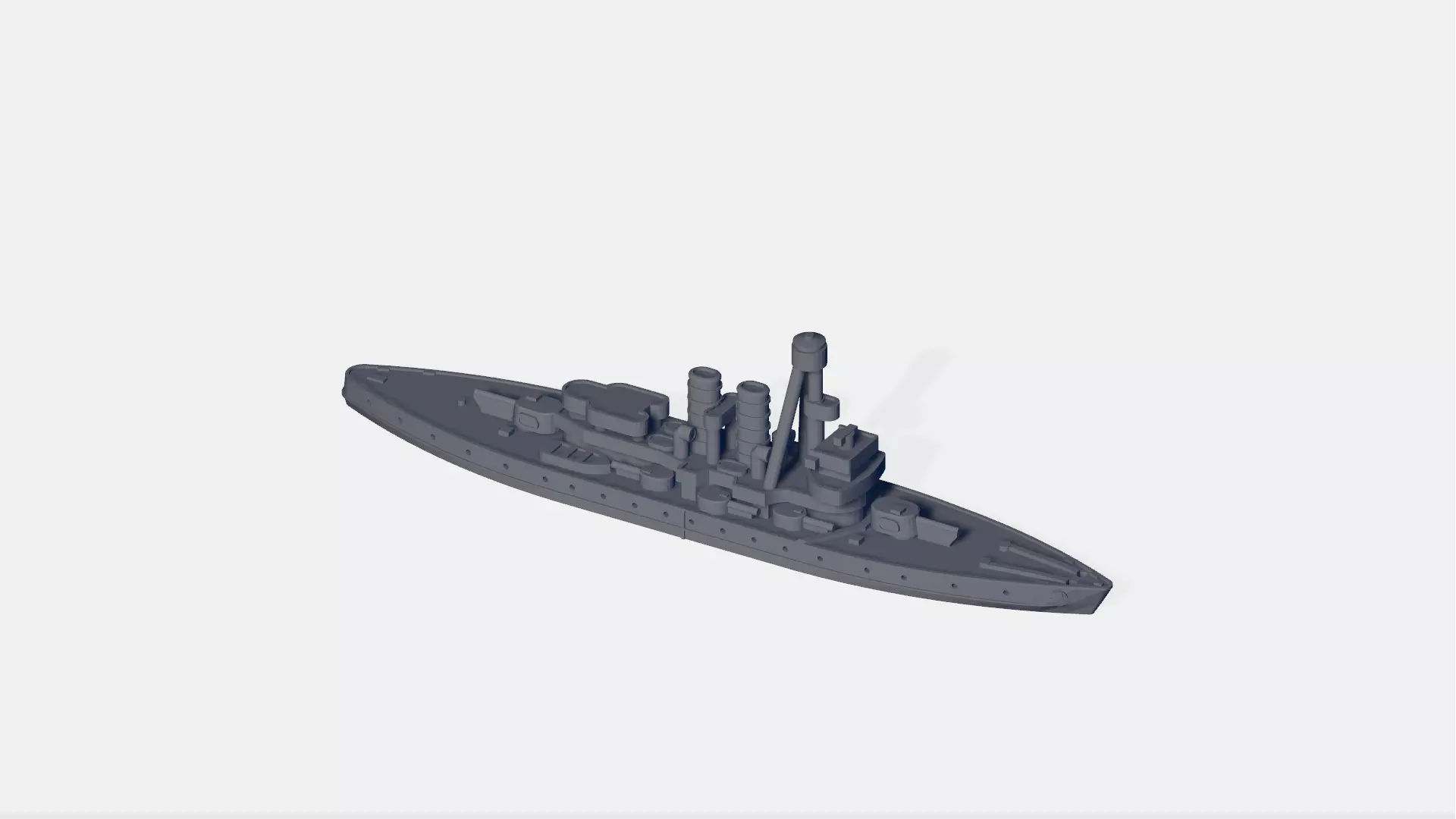 HSwMS Aran 3D print model