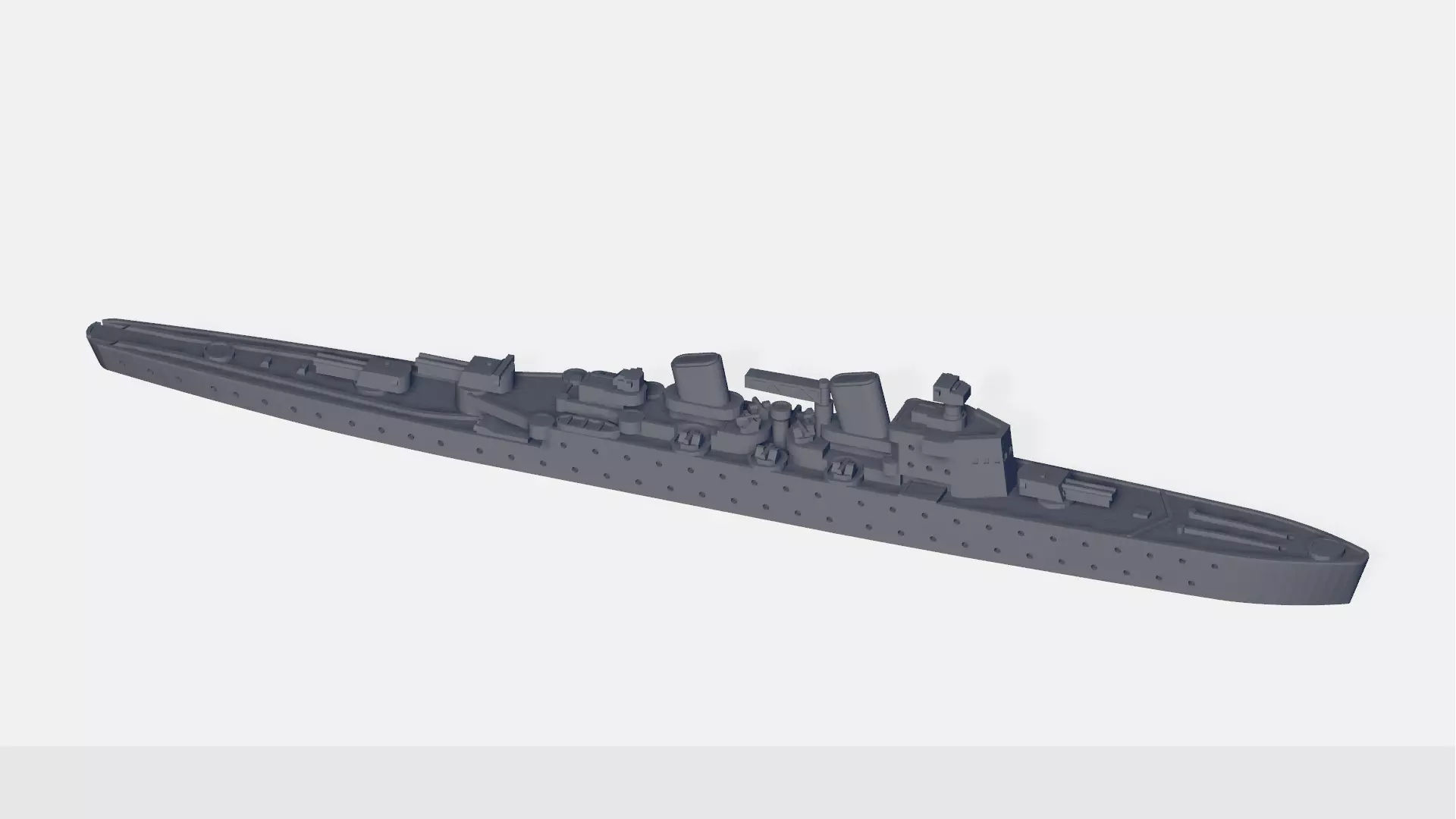 HSwMS Tre Kronor 3D print model