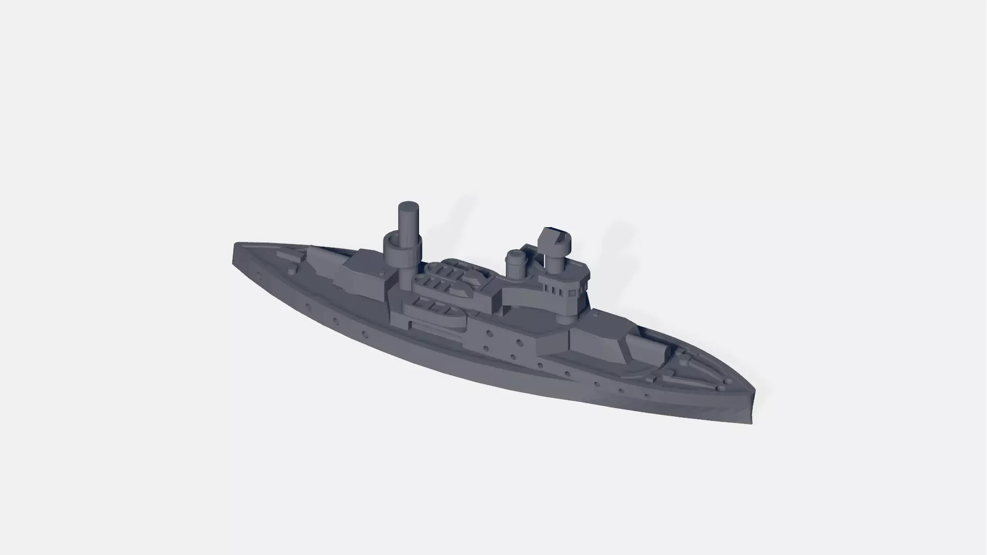 HTMS Ratanakosindra 3D print model