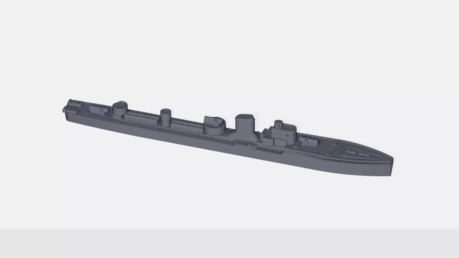 HTMS Trad 3D print model