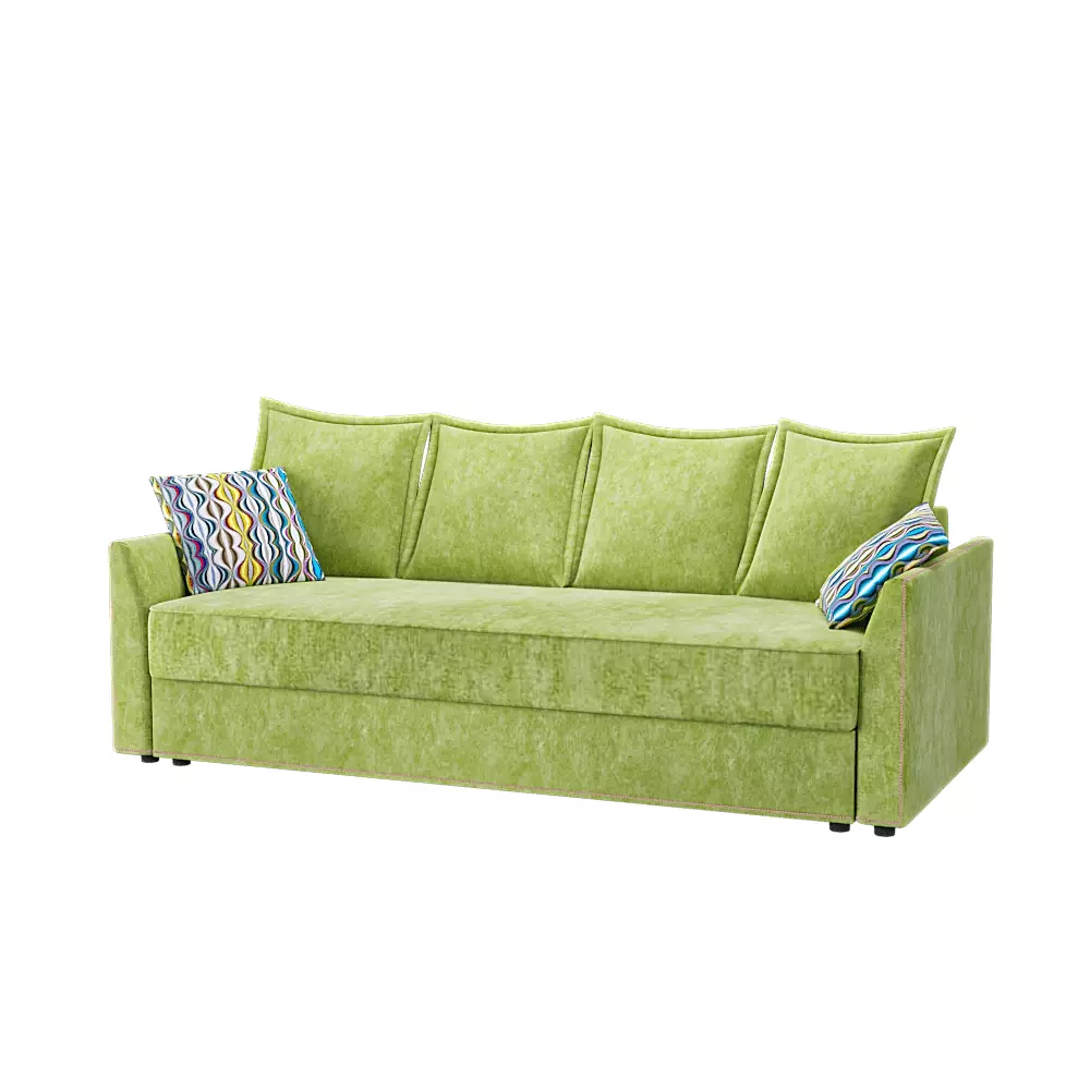 Sofa Elegant Low-poly 3D model
