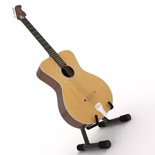 Acoustic Guitar Orfeus With Stand