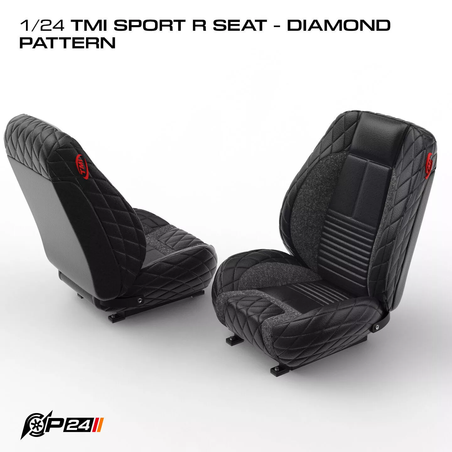 1-24th TMI Sport R Seat - Diamond Pattern 3D print model