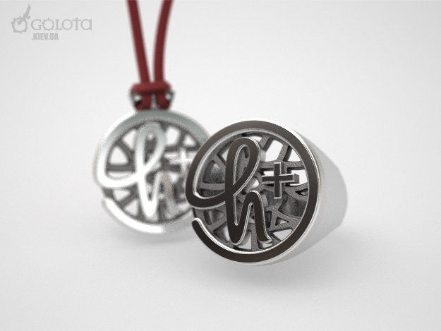 Transhumanism Ring 8s 3D print model_1