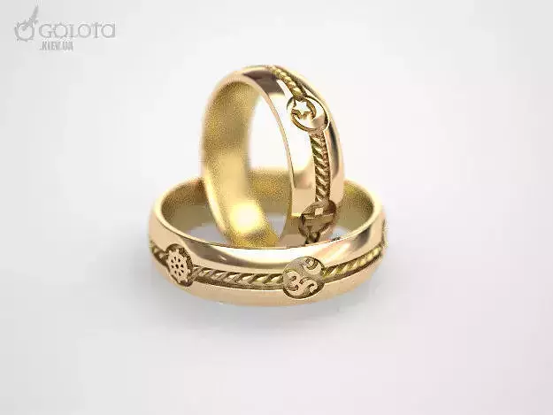Multiculturalism wedding rings  - original