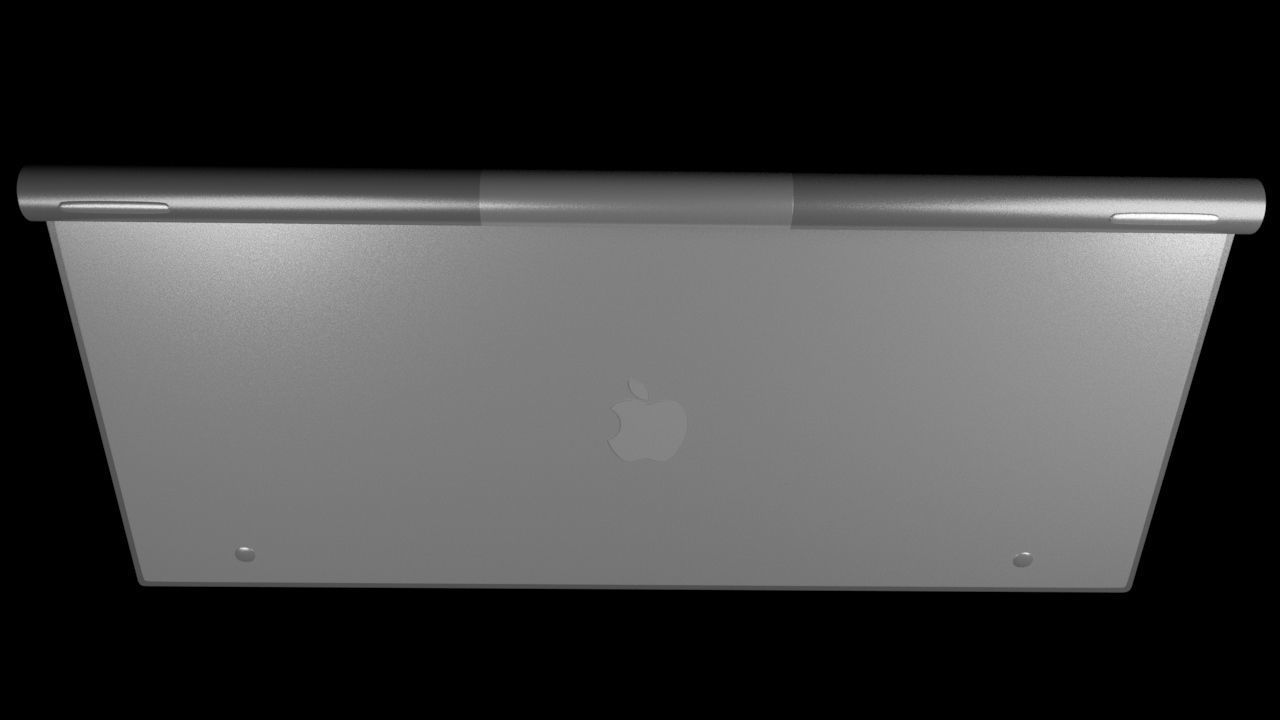 apple keyboard 3D model_1