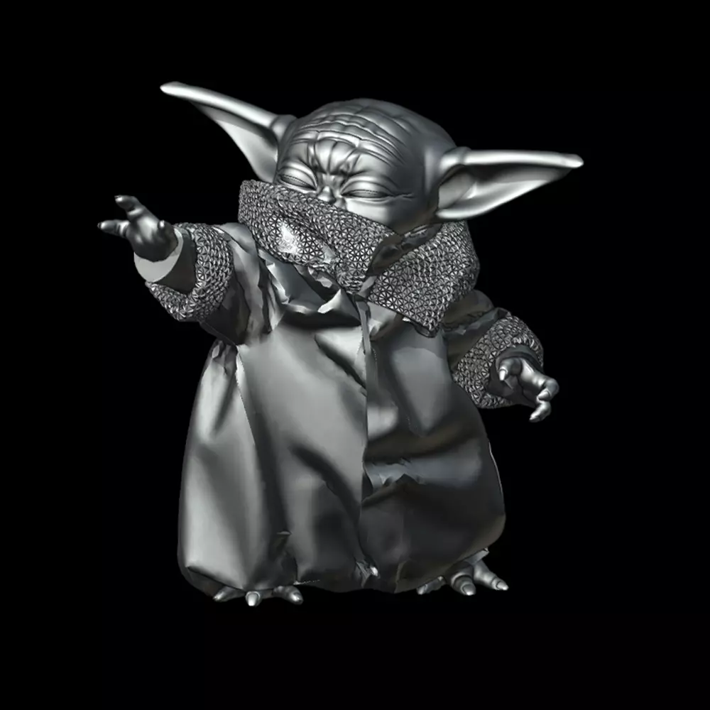 Star Wars The Mandalorian Grogu 3D print model