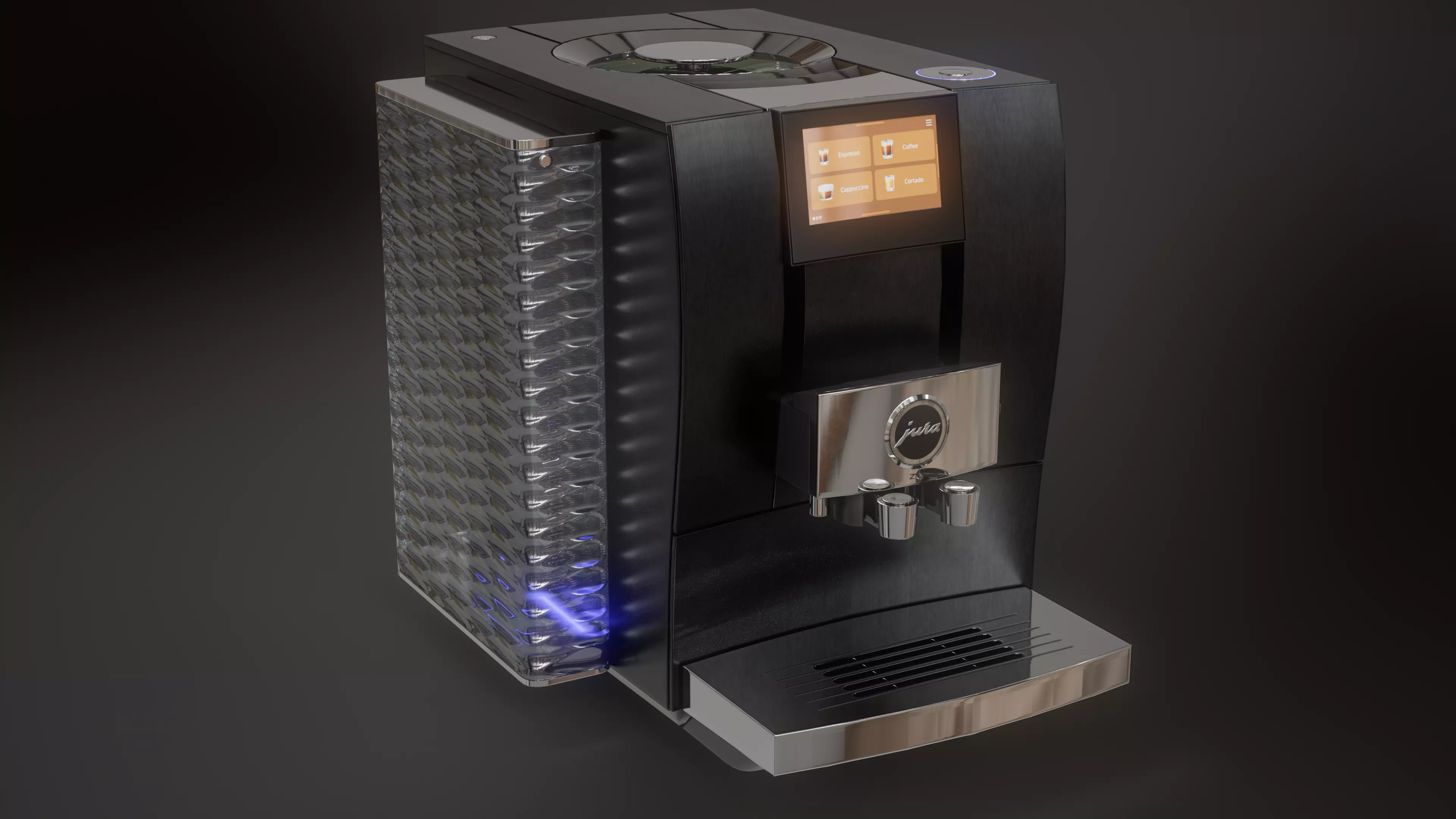 Coffee Machine Jura Z10 Low-poly 3D model