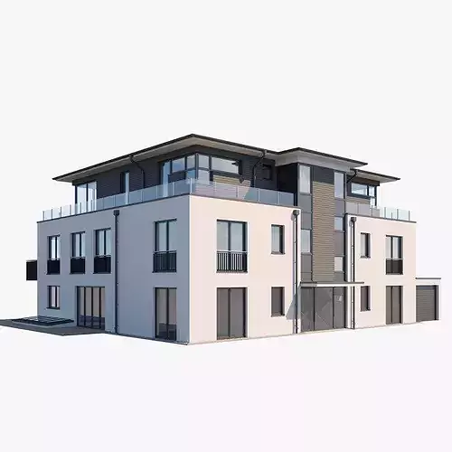 Modern German Residential Building