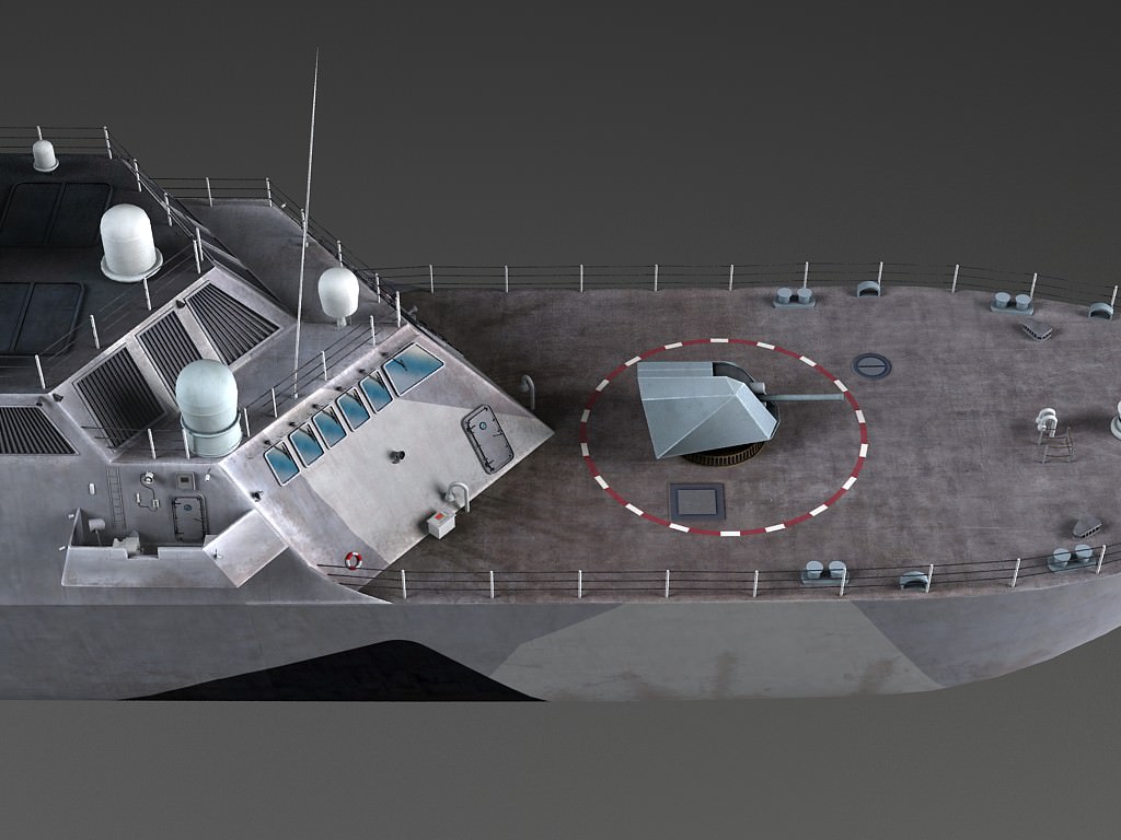 USS Independence LCS-1 3D model_12