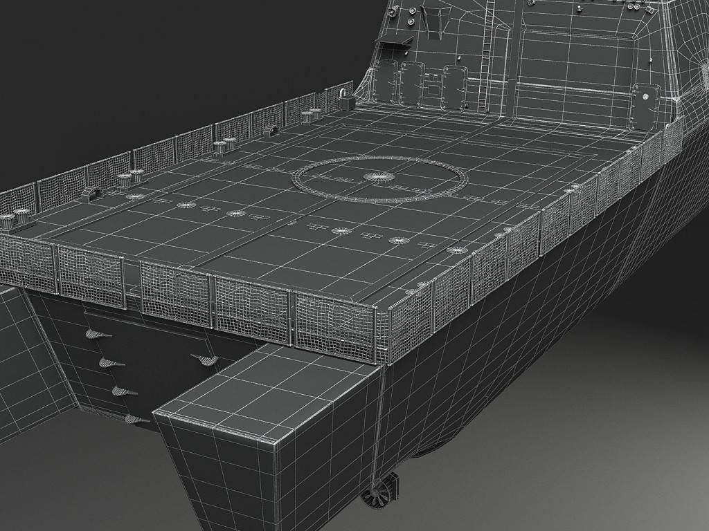 USS Independence LCS-1 3D model_28