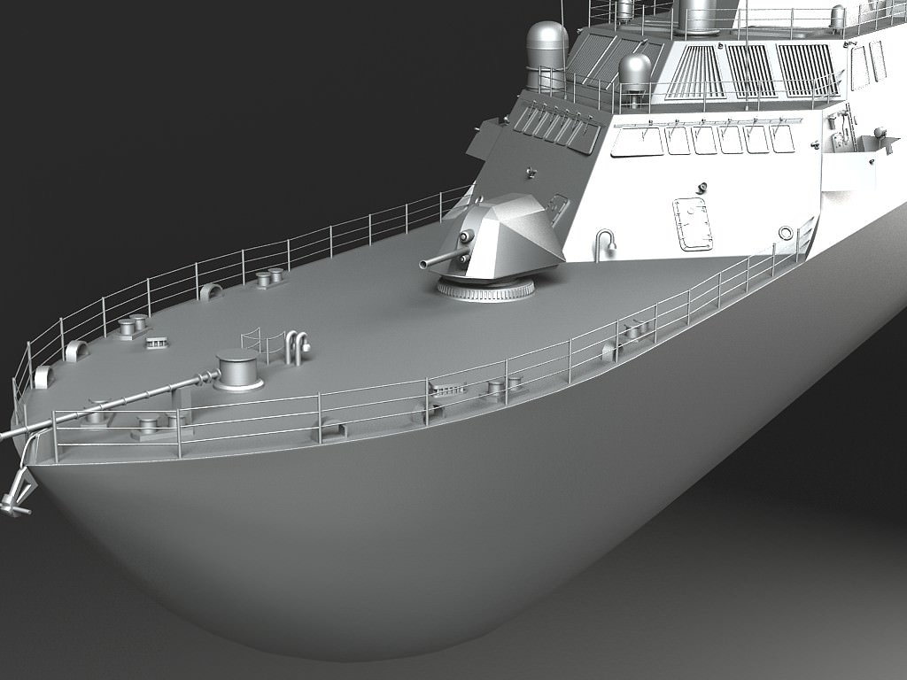 USS Independence LCS-1 3D model_23