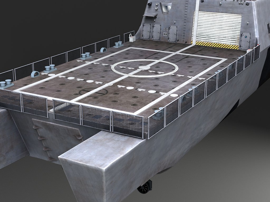 USS Independence LCS-1 3D model_7