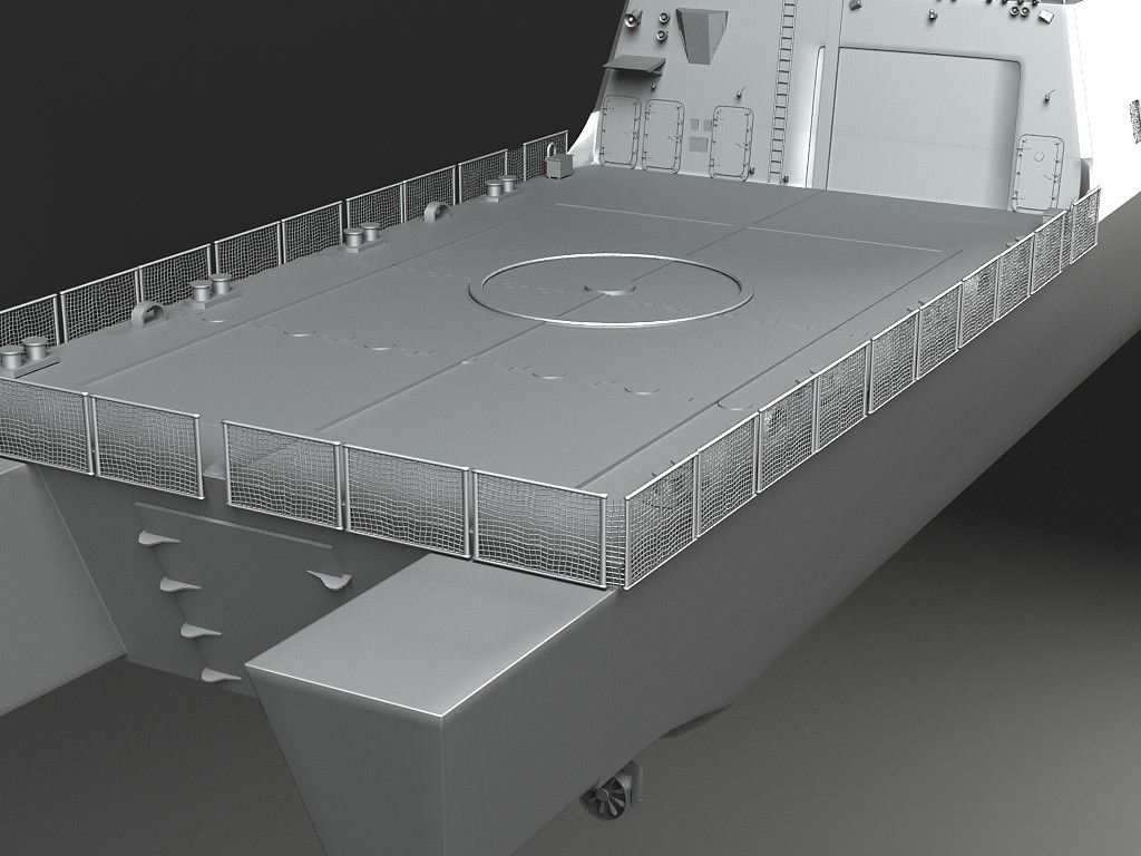 USS Independence LCS-1 3D model_25