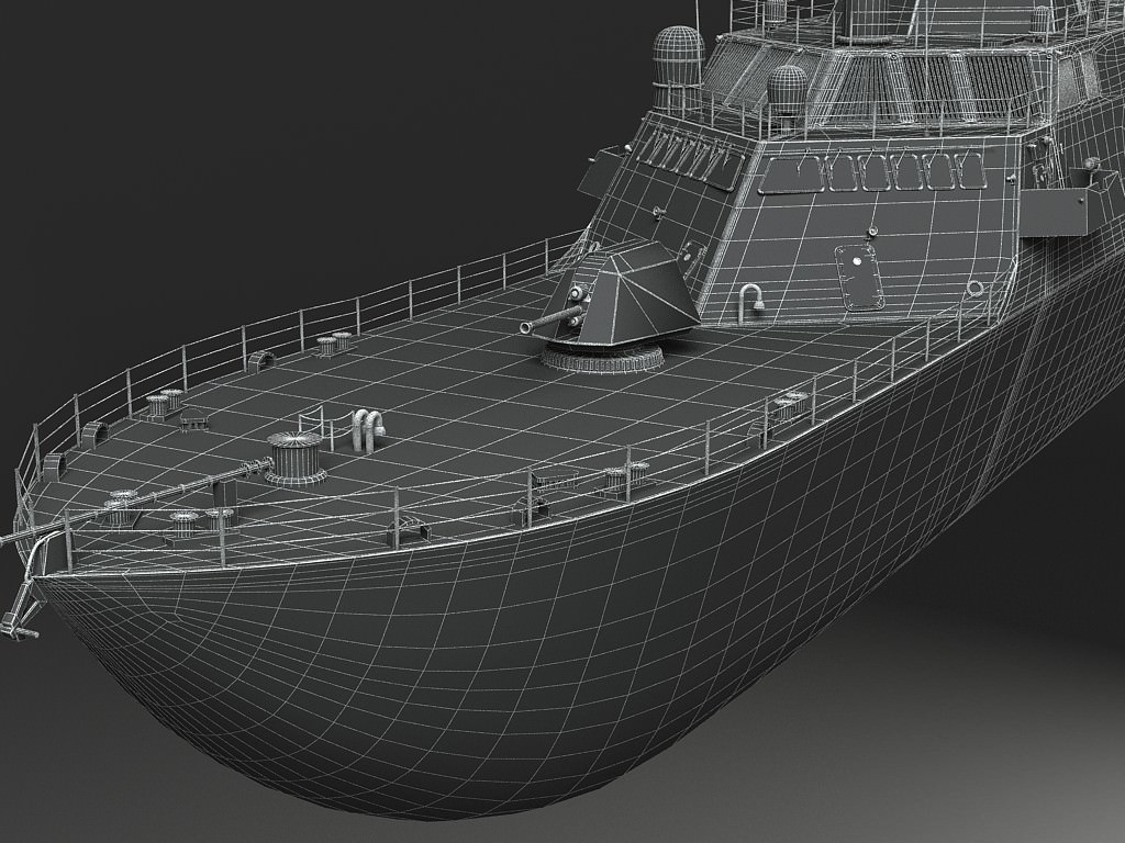 USS Independence LCS-1 3D model_27