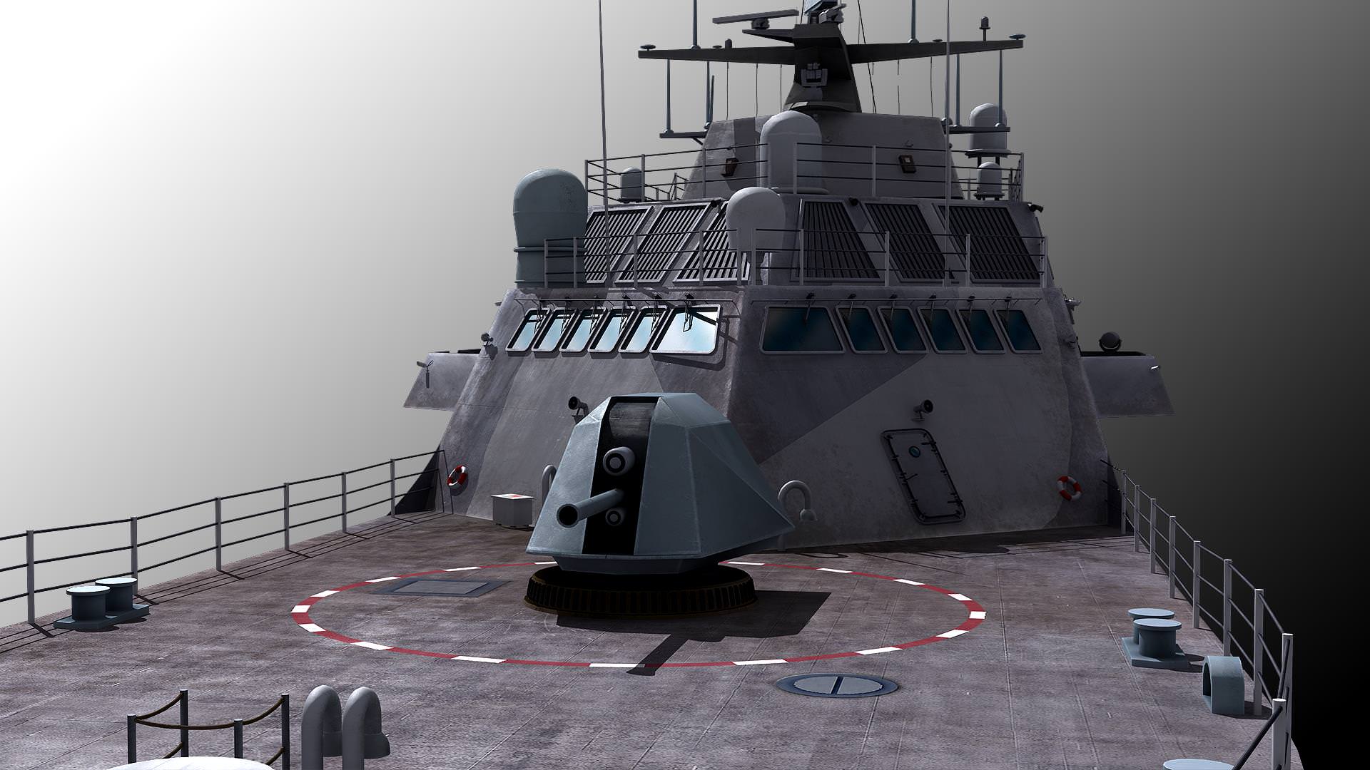 USS Independence LCS-1 3D model_18