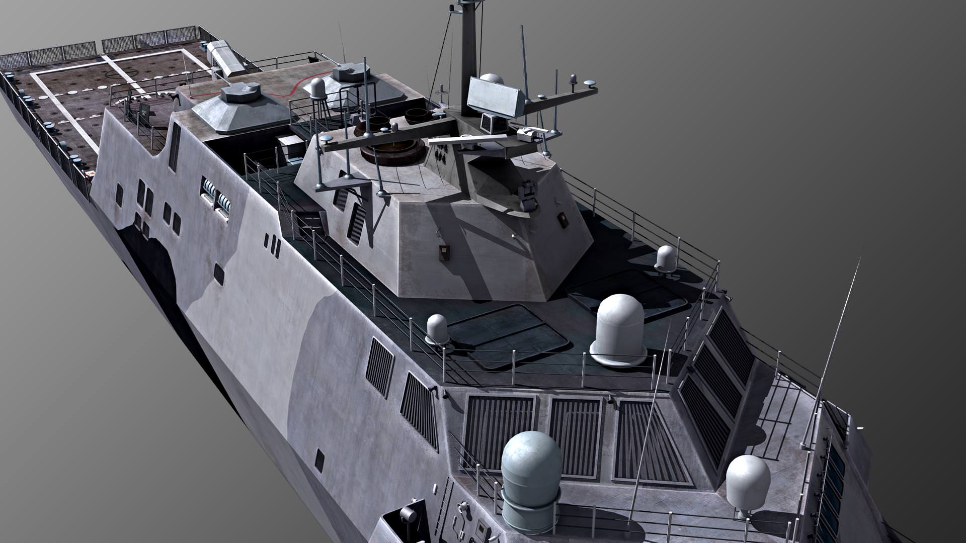 USS Independence LCS-1 3D model_20