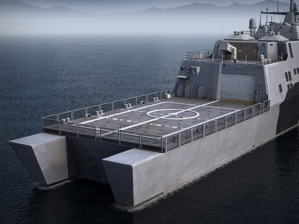 USS Independence LCS-1 3D model_3