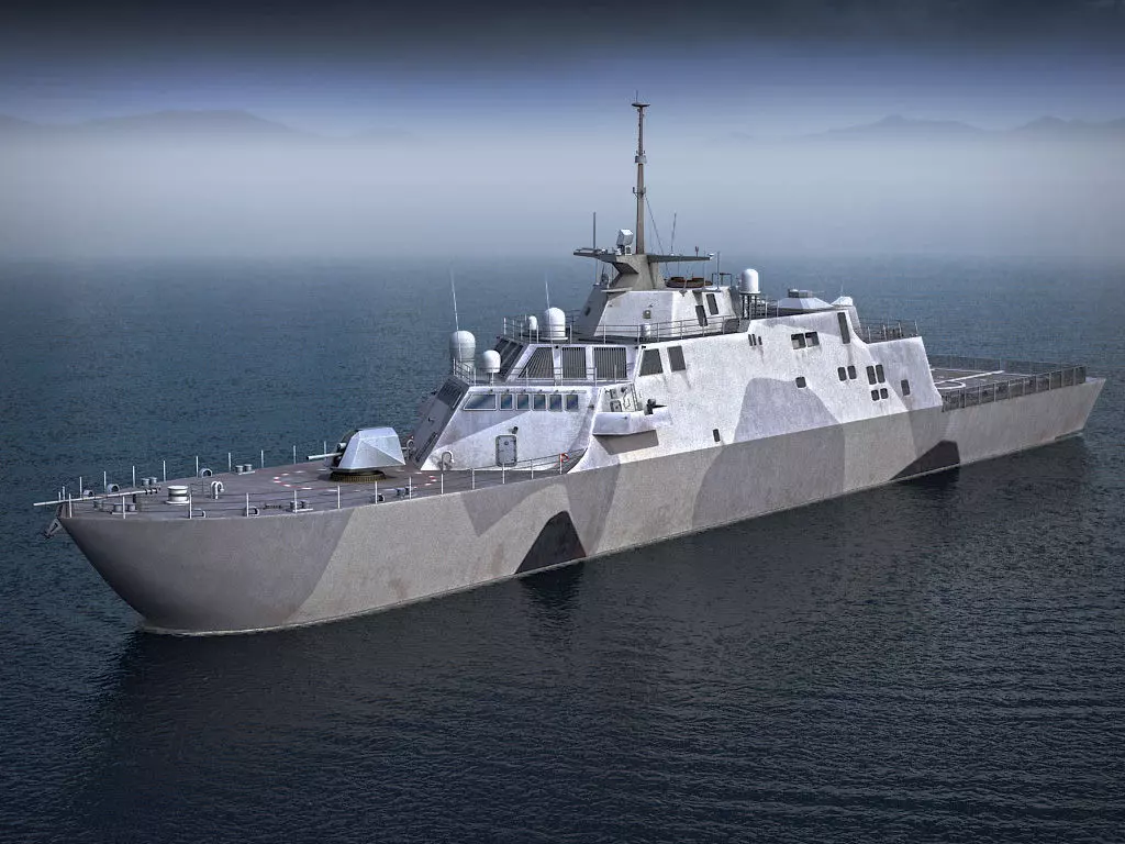 USS Independence LCS-1 3D model_0
