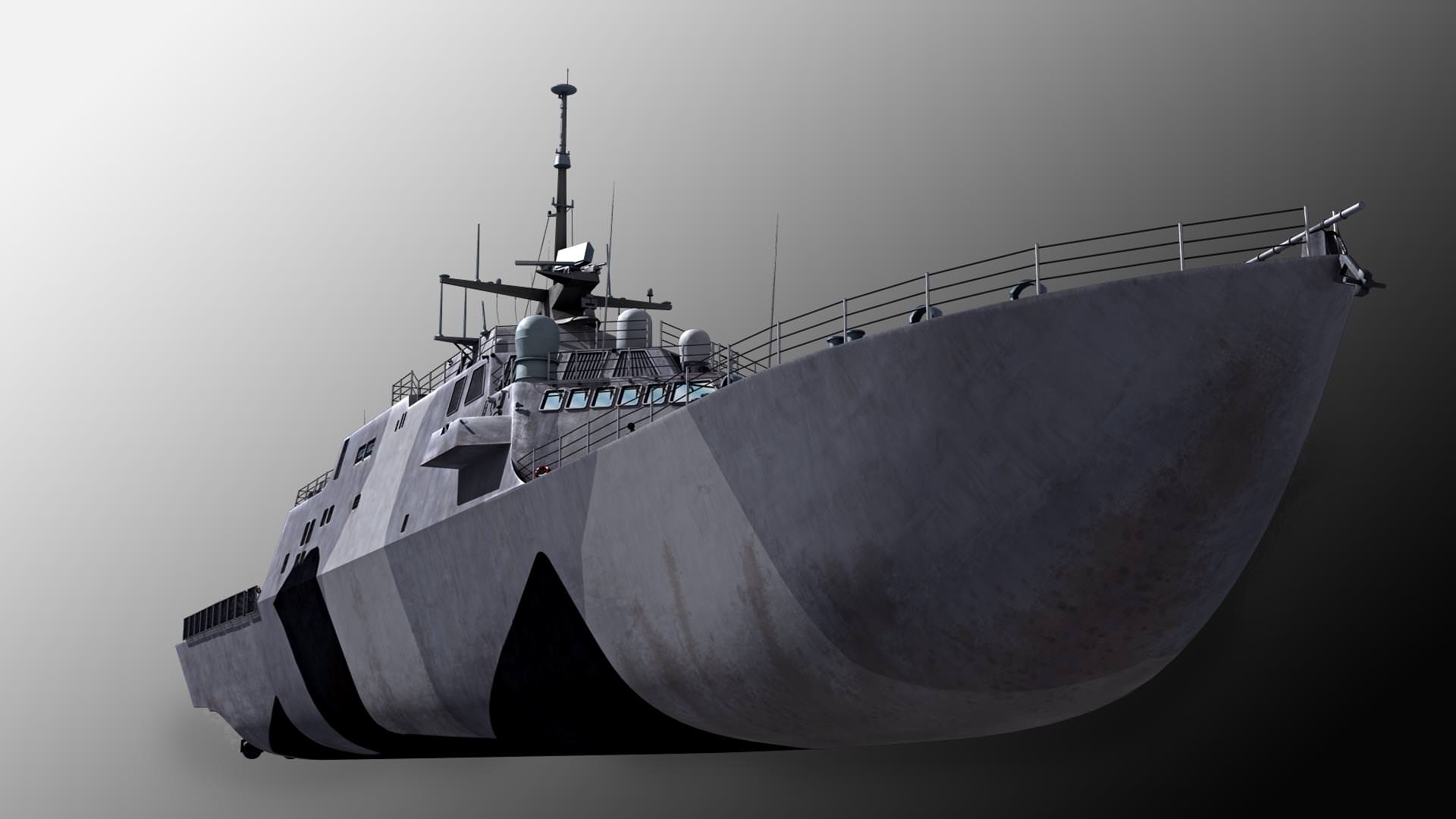 USS Independence LCS-1 3D model_19