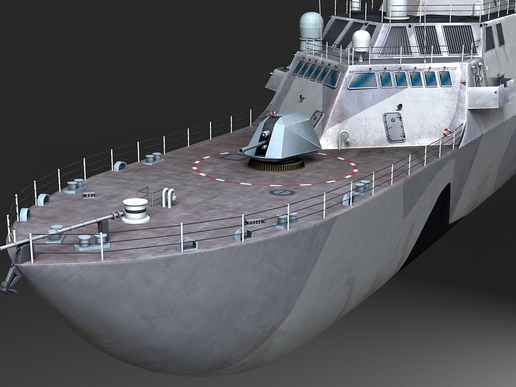 USS Independence LCS-1 3D model_6