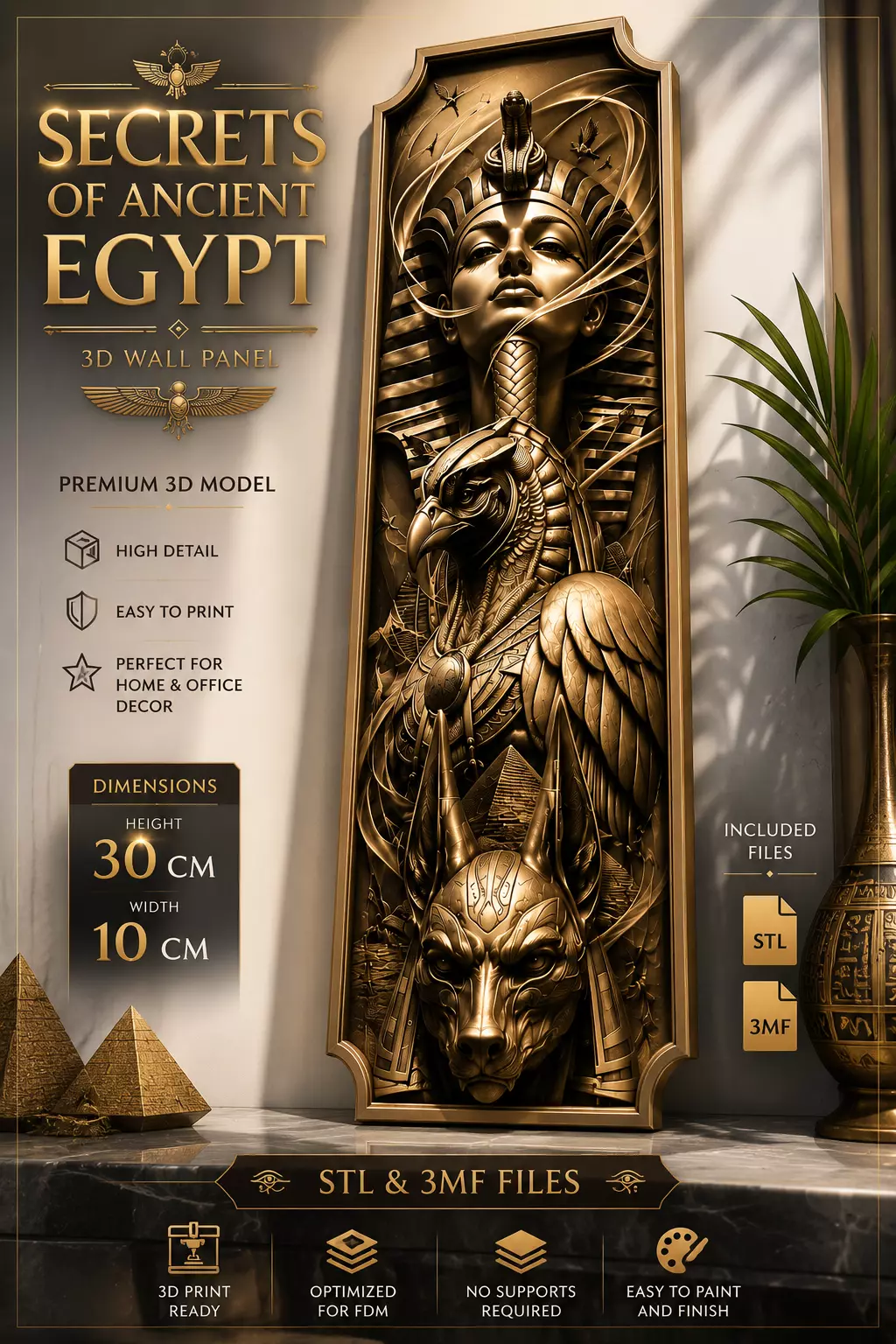 Secrets of Ancient Egypt 3D print model