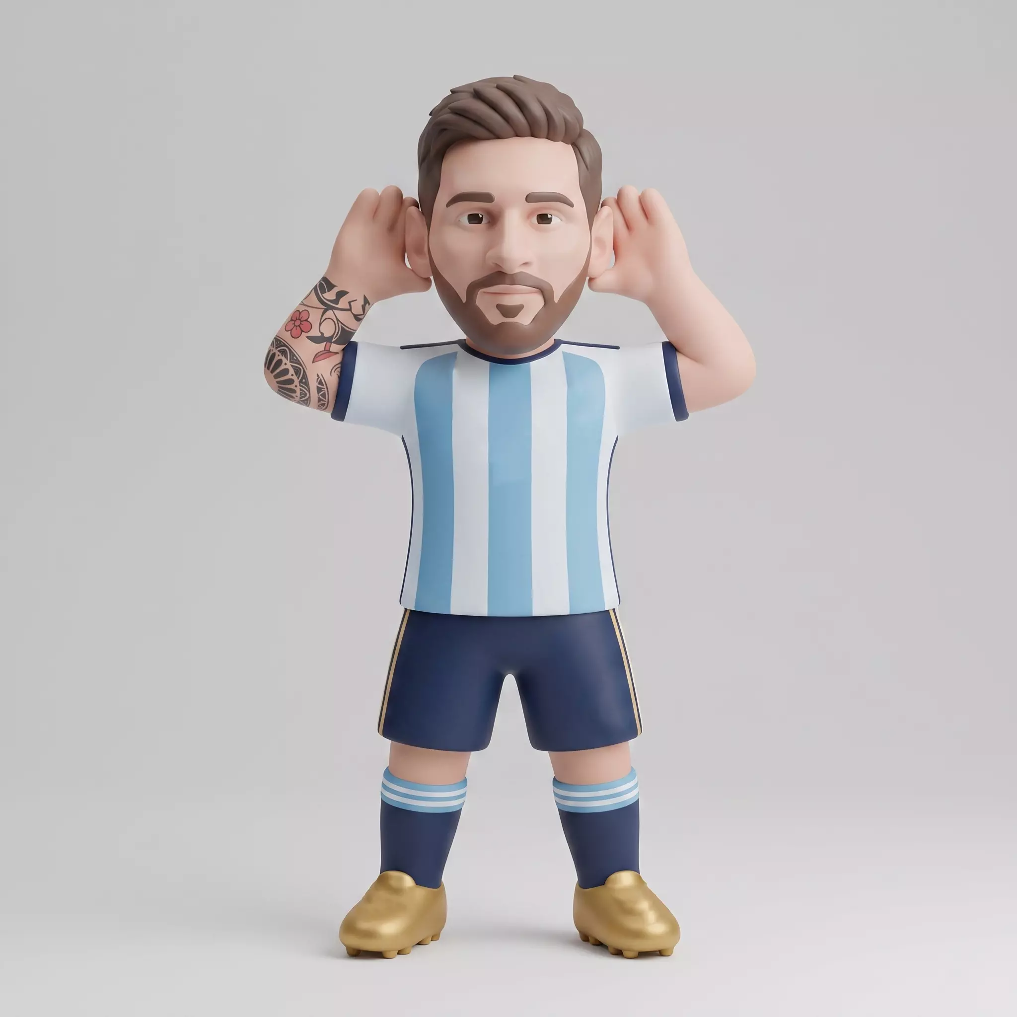 Lionel Messi 3D print model