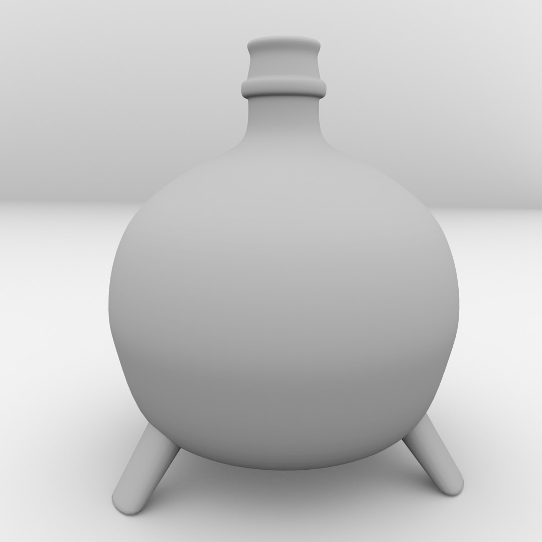 Fly Bottle 3D model_3
