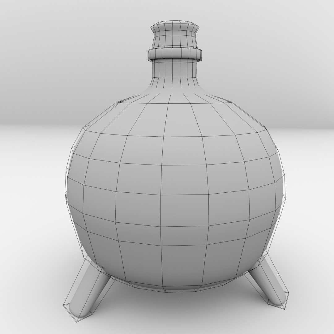 Fly Bottle 3D model_4