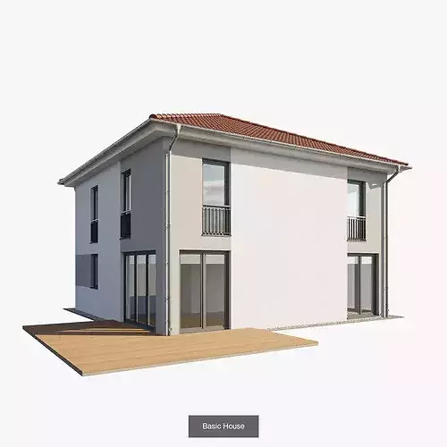 Modern German Residential Buildings Pack - 20 Buildings 5