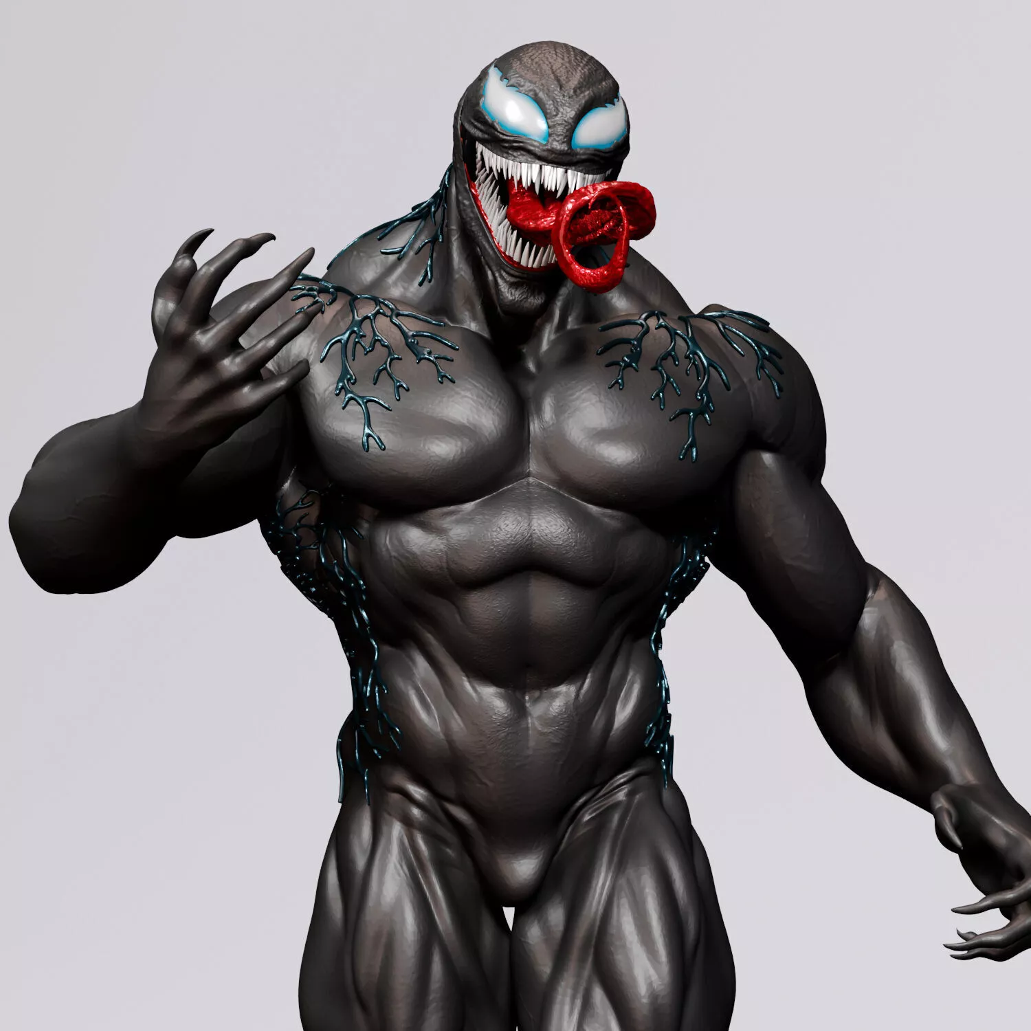 Venom - Tom Hardy 3D PRINTING 3D print model