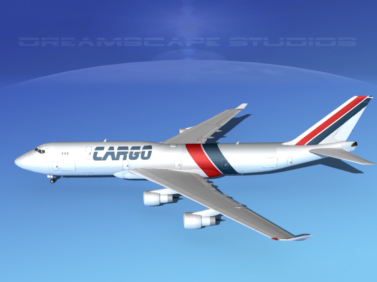 Boeing 747-8 Freighter 1 3D model_9