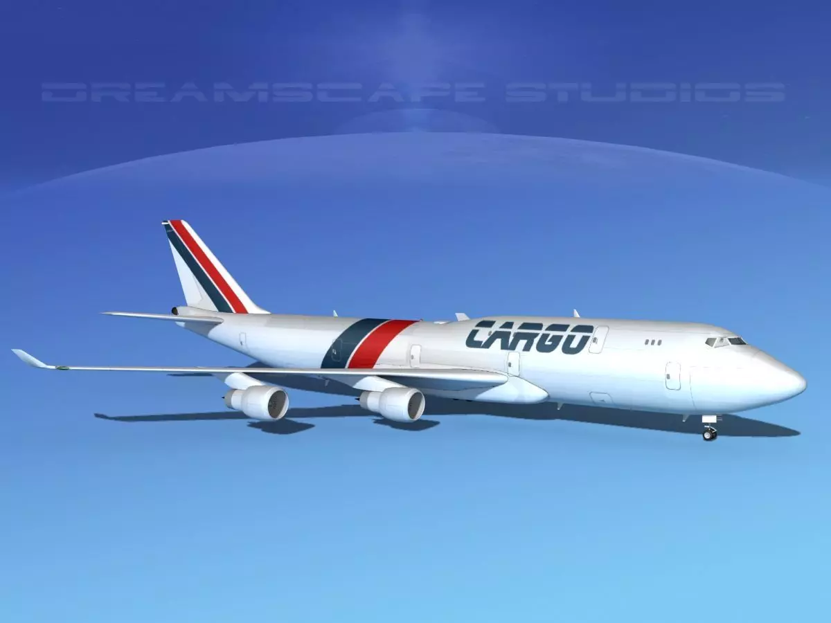 Boeing 747-8 Freighter 1 3D model_0