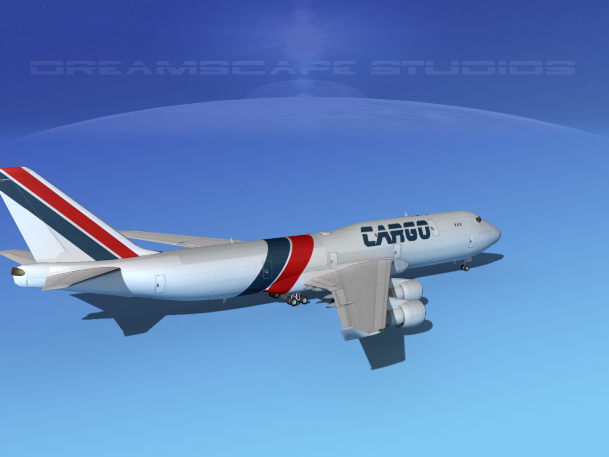 Boeing 747-8 Freighter 1 3D model_5