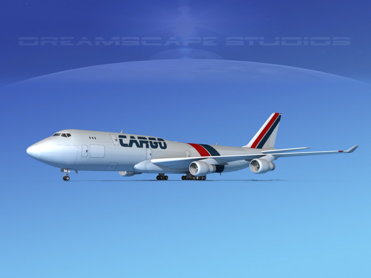 Boeing 747-8 Freighter 1 3D model_1